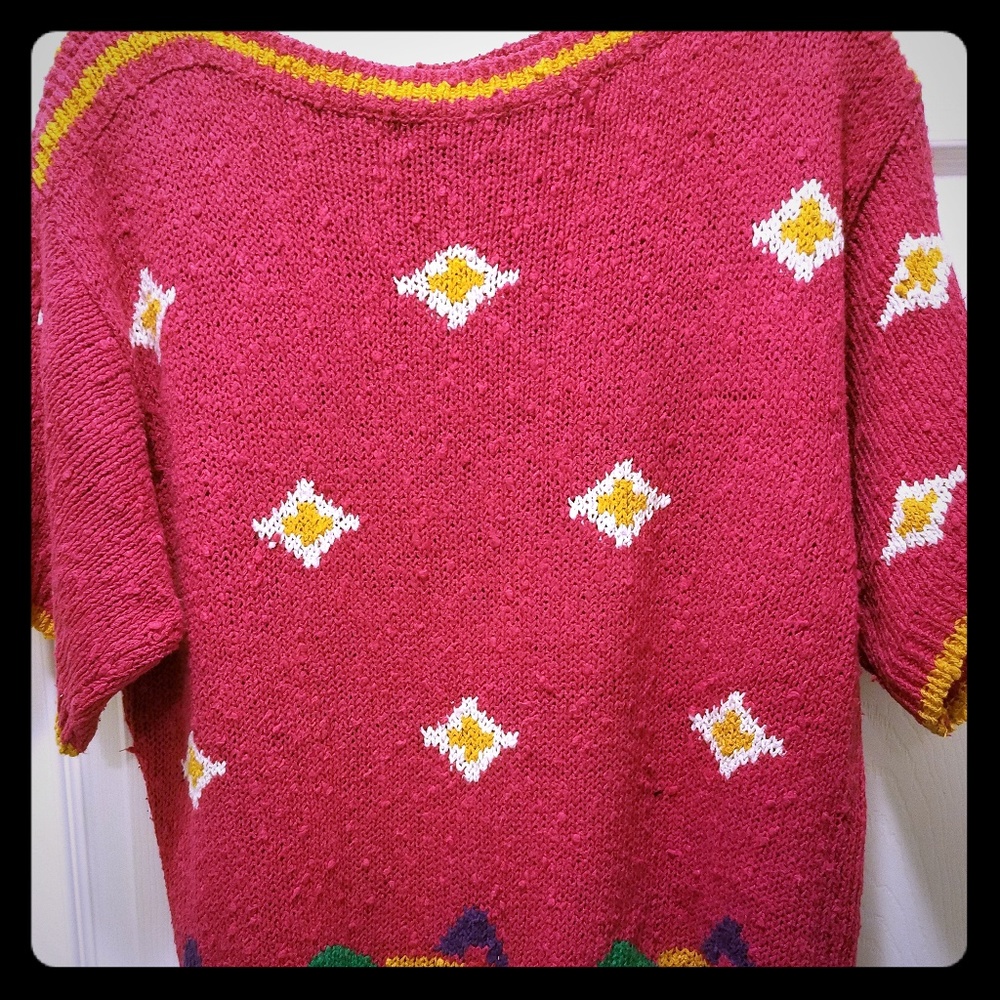 Multi-colored Counterparts Sweater
